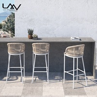 Ensemble de Table, chaise de Bar et de Patio, d'extérieur, de jardin, moderne, 20 pièces