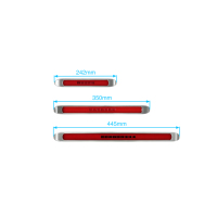 Lumière de camion GLO LED multifonction Barre lumineuse LED Lumière latérale LED pour bus camion remorque tracteur