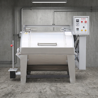 Machine à laver électrique automatique Sunflower en acier inoxydable pour vêtements tricotés et jeans, état neuf, avec pierre ponce intégrée