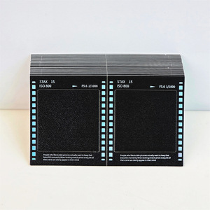 Blank Reversal Film Holder 5 Styles Mixed Pack PVC Photo Protective Sleeve Retro Film Slide Frame DIY Photo Projection <b>Bookmark</b> - Product Image 5