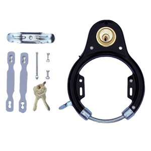 Cerraduras de herradura de seguridad para <span class=keywords><strong>rueda</strong></span> de bicicleta antirrobo Vintage con 2 llaves - Product Image 5