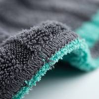Serviette en microfibre pour le nettoyage et le detailing automobile, 1000 GSM, 40*40 cm, technique tissée, boucle torsadée, séchage rapide, super absorbante