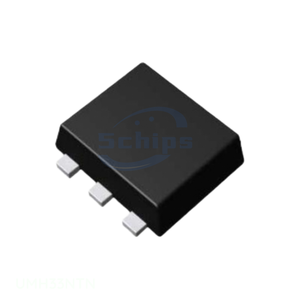 6-TSSOP, SC-88, SOT-363 Manufacturer Channel UMH33NTN Electronic Component Chip Transistors NPN+NPN, SOT-363, DUAL DIGITAL T - Product Image 1