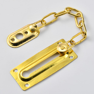 Chaîne de sécurité antivol en or pour porte, à fixation murale, Wenzhou Platinum Link, pour lieux commerciaux - Product Image 4