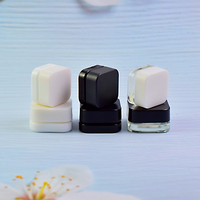 Bocaux carrés en verre noir de 5 ml et 9 ml avec couvercles à sécurité enfant, contenants pour concentrés, pour le stockage de biscuits et de sucre, qualité alimentaire