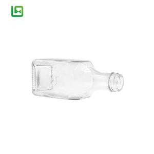 Vaso per spezie da <span class=keywords><strong>cucina</strong></span> in vetro 170 <span class=keywords><strong>ml</strong></span> trasparente rotondo imballaggio pepe sale <span class=keywords><strong>cucina</strong></span> salsa di soia aceto barattolo di stoccaggio con coperchio a vite in metallo - Product Image 4