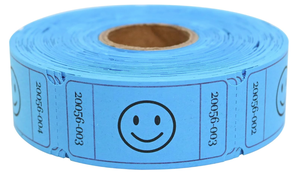 Boletos de Rifa de 1x2 Pulgadas en Colores Surtidos, Numerados Consecutivamente para Eventos y Sorteos - Product Image 2