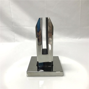 Kẹp Kính Bằng Thép Không Gỉ Trụ Thủy Tinh Trụ Lan Can Cầu Thang Lan Can Hàng Rào Ban Công Hồ Bơi Giá Đỡ Gắn Kính Sàn - Product Image 1