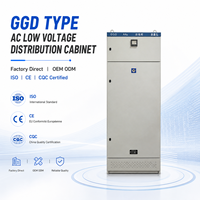 Armoire de distribution électrique basse tension GGD triphasée 400V CA, unité de panneau de commande directe usine