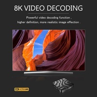 T95 Max H618 Android 12 TV Box WiFi de Doble Banda 4K UHD Smart TV Reproductor Multimedia de Transmisión IPTV OTT Integrado