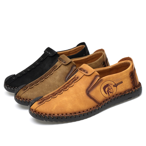 Mocassini da uomo scarpe da guida Gommino Penny ballerine in microfibra in pelle antiscivolo su fatti a mano Oversize grandi taglie forti - Product Image 6