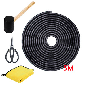 Car Door <b>Edge</b> Anti Collision Strip Rubber Red No Adhesive For Sedan Suv Protection - Product Image 5