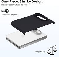 Étui magnétique fin en silicone liquide pour iPhone Duo, véritable étui en silicone liquide pour iPhone Duo, étuis pour iPhone Duo imperméables et antichoc