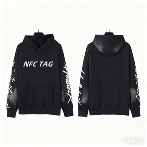 Sudaderas con Capucha Hell Men de Alta Calidad, Listas para Enviar, Color Sólido, Otoño, Ecológicas, Corte Regular, 100% Algodón, Hellstarring 2026 - Product Image 1