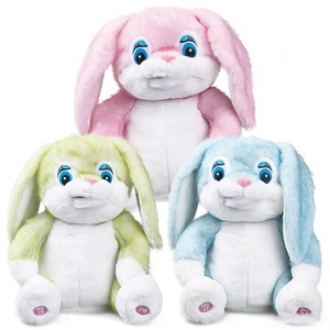 Conejito de Peluche Interactivo con IA, Juguete Inteligente con Diálogos en Inglés, Canto, Cuentos, Aprendizaje de Matemáticas, Control por Aplicación, Regalo Educativo <span class=keywords><strong>para</strong></span> Niños - Product Image 1