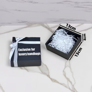 Custom Black Gift <b>Packaging</b> Box Manufacturer Foldable Paper Hand Gift Bags Wholesale for Luxury Bags Belt Accessory Packing - Product Image 2