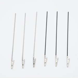 <span class=keywords><strong>Clip</strong></span> de abrazadera de cocodrilo de Metal de cuerda de alambre de acero de 185mm con funda de aislamiento para soporte tarjetero foto cubo Base Memo <span class=keywords><strong>Clip</strong></span> - Product Image 4