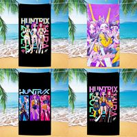 ChamXue Beach Towel Hot Sale Special Supply Skpop Witch Hunter Design Summer Beach Bath Towel Ultrafine Fiber Printed Soft Plush