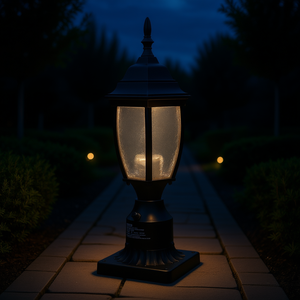 Lámpara de camino para exteriores de 15.75 pulgadas LED IP65 con sensor de luz del anochecer al amanecer para iluminación de senderos de jardín - Product Image 2