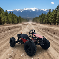 Nuevo Go-Kart Eléctrico 2026, 18kW de Potencia, 48V 25Ah, 8 Pulgadas, Kart de Carreras de Alta Velocidad para Niños y Adultos, Todoterreno, 4 Ruedas