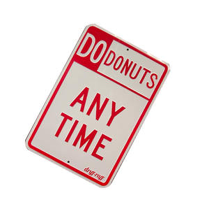 Hochwertiges, individuell gestaltetes gebürstetes Aluminium-Metallschild, selbstklebendes WC-Schild, Herren- und Damen-WC, Badezimmer-Videowarnschild - Product Image 4