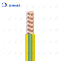 BVR Erdungskabel 10mm 16mm 25mm 35mm 50mm 70mm² Einadriges Kupfer PVC-Isoliertes Elektrokabel Flexibles Erdungskabel