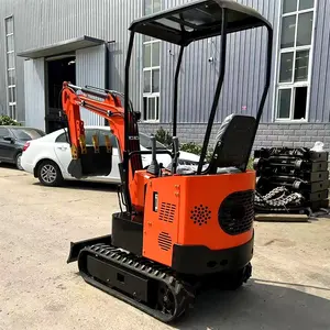 New CE certified 1.0 ton hydraulic excavator crawler compact mini excavator supports customized quality assurance