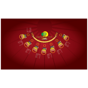 Tapis de <span class=keywords><strong>table</strong></span> de <span class=keywords><strong>poker</strong></span> et de blackjack en feutre de velours imperméable et ignifuge, avec impression personnalisée et disposition adaptée pour le <span class=keywords><strong>poker</strong></span> - Product Image 1