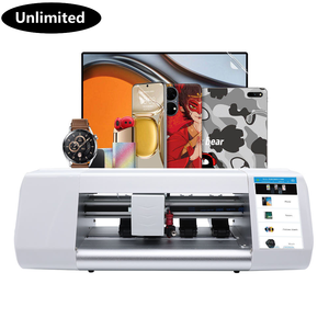 Machine de découpe de films de protection d'écran en TPU hydrogel UV pour téléphone portable intelligent et montre intelligente Purcell CS390 - Product Image 1