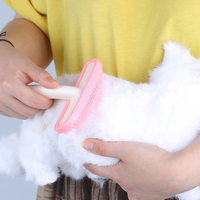 Haute qualité silicone chat chien brosse peigne de Massage enlever flottant cheveux nettoyage animal soins peigne nettoyage