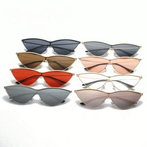 Gafas de Sol Vintage 2019 con Marco Metálico para Mujer, Gafas de Sol de Una Pieza, Gafas de Sol Ojo de Gato - Product Image 6