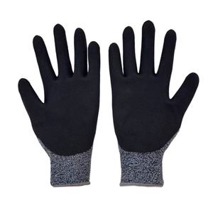 Gants en nylon 15 jauges avec paume enduite de <span class=keywords><strong>latex</strong></span> sablé, résistants à l'abrasion, avec une meilleure adhérence, gants en nylon et <span class=keywords><strong>latex</strong></span> - Product Image 3