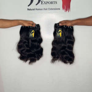 Raw Hair Bundles Unprocessed Vendor, Indian Temple Raw Unprocessed Human Hair Raw Cuticle Aligned Bodywave Hair Vendors - Product Image 2