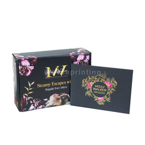 Impresión de Libros de Novelas Románticas con Tapa Dura Personalizada, Bordes Pulverizados, Cubierta con Lámina Dorada, Estuche para Autores y Editores, Papel Offset - Product Image 4