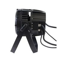 Projecteurs LED RGBW DMX étanches IP65 (18 pièces) avec lumière du jour 6000K et IRC 95 pour éclairage extérieur de scène, concerts, DJ et bars