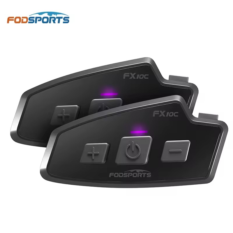 Fodsports FX10C Mesh Intercom - High-Quality Motorcycle Helmet
