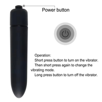 Masseur de stimulation clitoridienne G-Spot, mini vibrateur en silicone, 10 fréquences, étanche IPX6, silencieux, batterie remplaçable