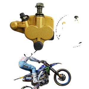 LINGQI Étriers <span class=keywords><strong>de</strong></span> <span class=keywords><strong>frein</strong></span> à disque hydraulique avant pour <span class=keywords><strong>moto</strong></span> <span class=keywords><strong>50cc</strong></span> 70cc 90cc 110cc Small Off Road Dirt Pit Bike - Product Image 1