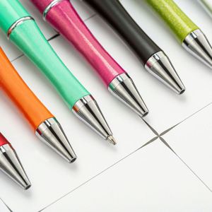 Custom Beadable Ballpoint <b>Pens</b> - Black Ink, Ideal for DIY, Kids, Students & Office Gifts - Product Image 4