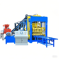 Machine à fabriquer des blocs entièrement automatique QT4-15, machine à fabriquer des pavés emboîtables, machine à fabriquer des briques de pavage en ciment