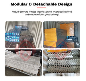 Vorgefertigte temporäre Wohnbüro abnehmbare modulare Home Flat Pack vorgefertigte Container - Product Image 5