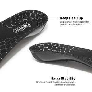 Plantillas de arco alto con soporte multiusos, plantillas ortopédicas para zapatos, plantilla cómoda para fascitis Plantar para aliviar el dolor de pies - Product Image 3