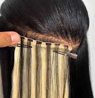 Nouvelle dentelle pour extensions, ultra-fine, sans couture, cheveux humains vierges Remy européens, micro-perles, qualité salon premium