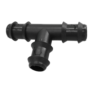 Raccordo a T semplice per tubi di irrigazione a goccia Ø 16 mm. Confezione da 100 Pezzi - Product Image 1