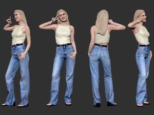 Presente Personalizado Boneca de Resina Realista Impressa em Cores Completas Figurinha com Opções de Vários Tamanhos - Product Image 4