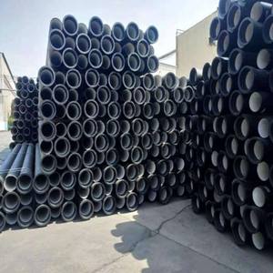 Preço Baixo Estoque Pronto Tubo de Ferro Dúctil Revestido de Betume DN400 DN600 DN1000 C25 C30 C40 K8 <span class=keywords><strong>K9</strong></span> K10 para Transmissão de Água - Product Image 3