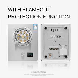 Bếp <span class=keywords><strong>gas</strong></span> đơn 7.0kw, mặt bếp bằng thép không gỉ, có chức năng tự ngắt lửa, dùng cho nhà bếp - Product Image 5