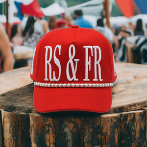 Gorras de camionero de perfil alto personalizadas al por mayor, gorra de camionero de lana roja, gorra de béisbol bordada de 5 paneles - Product Image 1