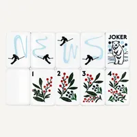 US-Style Moderner Luxus Mahjong-Set der Marke LLJ, Newport, 160 Teile, einlagig, Acryl, Pflanzen-Serie, Design für 2 Spieler, für Männer und Freunde