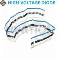 Diode haute tension à récupération rapide 10kV 20mA 100ns pour générateur d'impulsions d'alimentation laser, Diode HV à récupération rapide 10KV, HVRTION